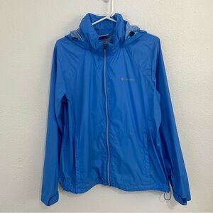 Blue Columbia windbreaker size xl